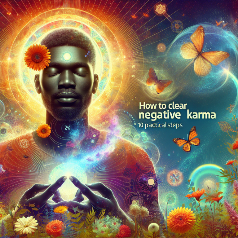 Read more about the article How to Clear Negative Karma: 10 Practical Steps