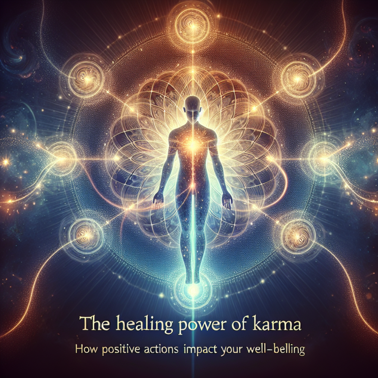 Read more about the article The Healing Power of Karma: How Positive Actions Impact Your Well-Being