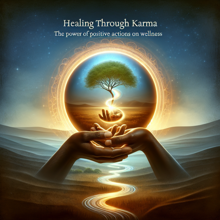 Read more about the article Healing Through Karma: The Power of Positive Actions on Wellness