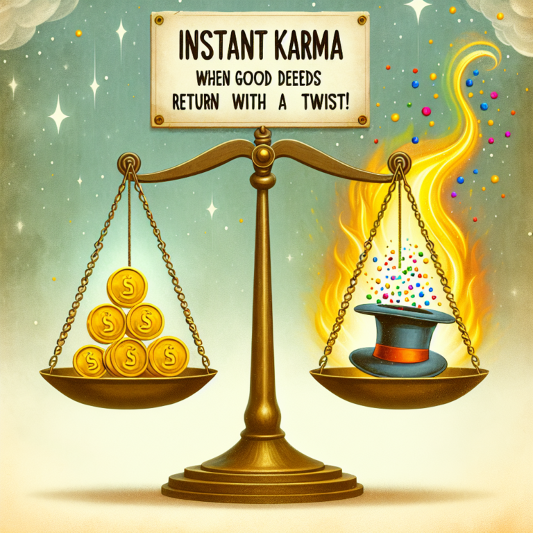 Read more about the article Instant Karma: When Good Deeds Return with a Twist!