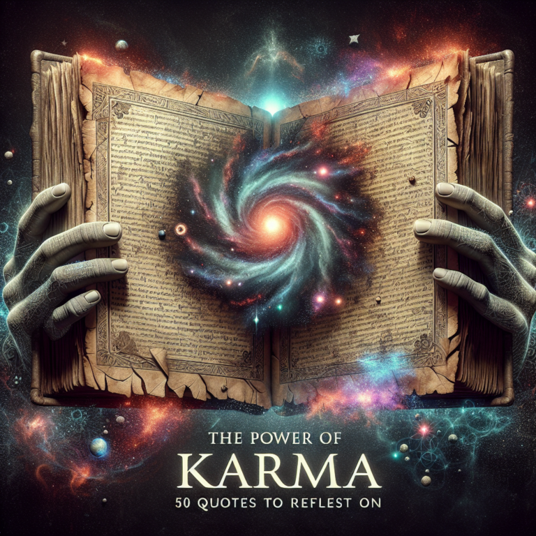 Read more about the article The Power of Karma: 50 Quotes to Reflect On