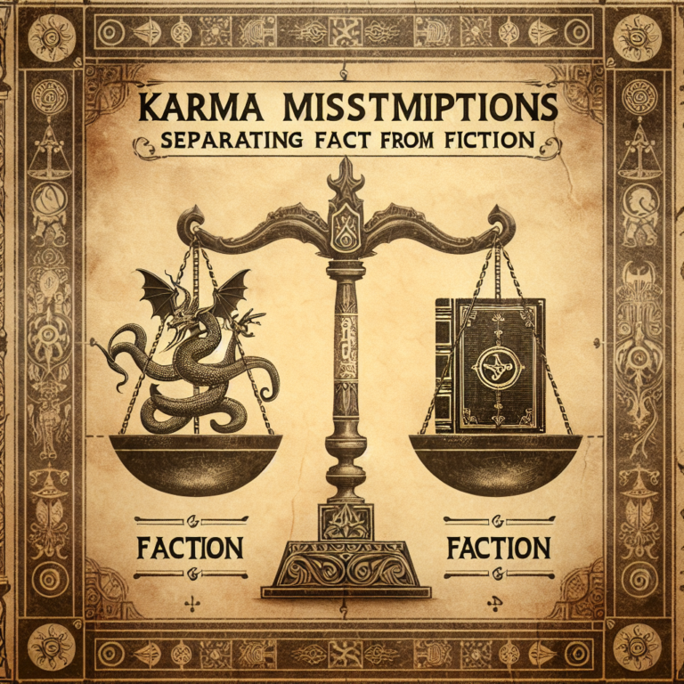 Read more about the article Karma Misconceptions: Separating Fact from Fiction