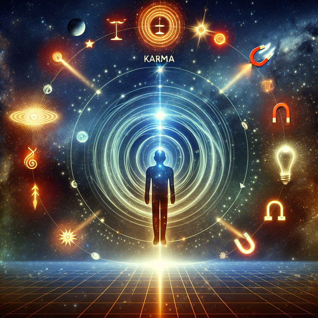 Read more about the article The Cosmic Connection: How Karma and the Law of Attraction Shape Our Lives