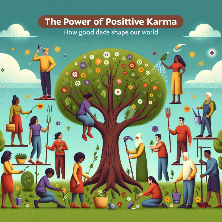 Read more about the article The Power of Positive Karma: How Good Deeds Shape Our World