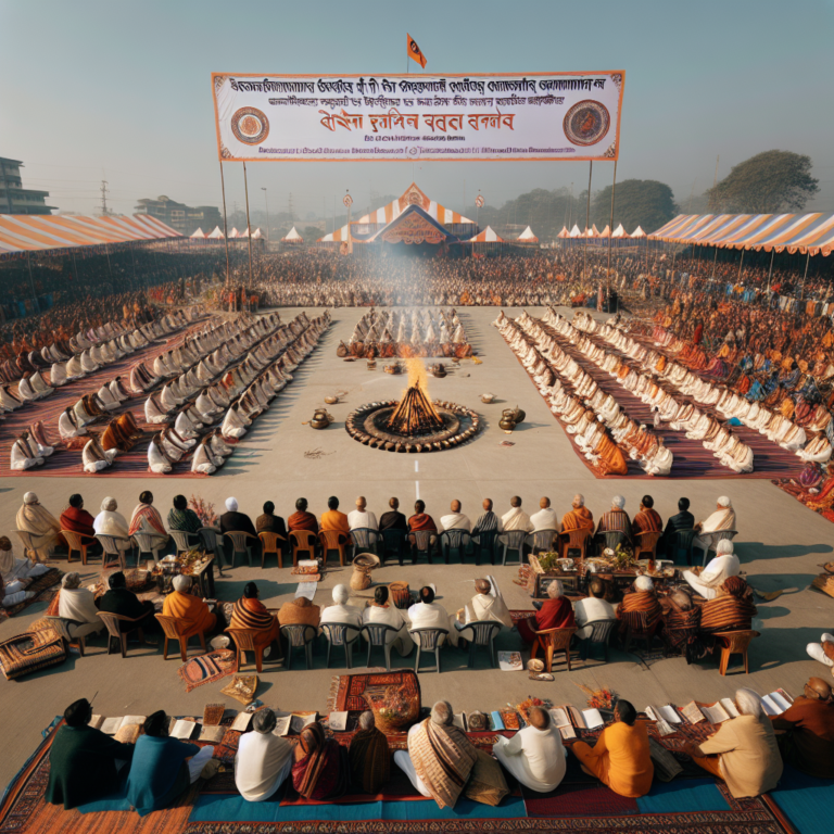 Read more about the article Brahma Dharma Coordination Committee organized a maha Yagya for world peace on February 24 in Kokrajhar – The Sentinel Assam