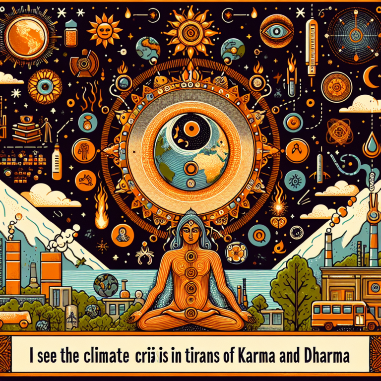 Read more about the article I see the climate crisis in terms of karma and dharma: Amitav Ghosh