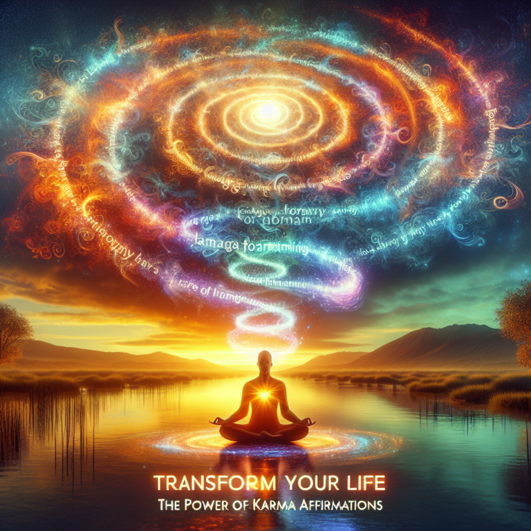 Read more about the article Transform Your Life: The Power of Karma Affirmations