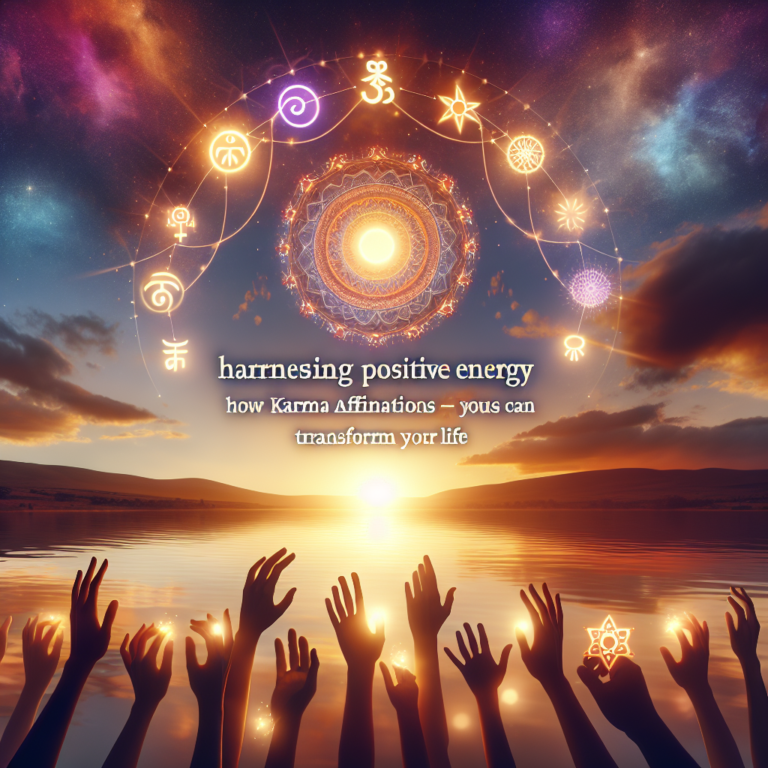 Read more about the article Harnessing Positive Energy: How Karma Affirmations Can Transform Your Life