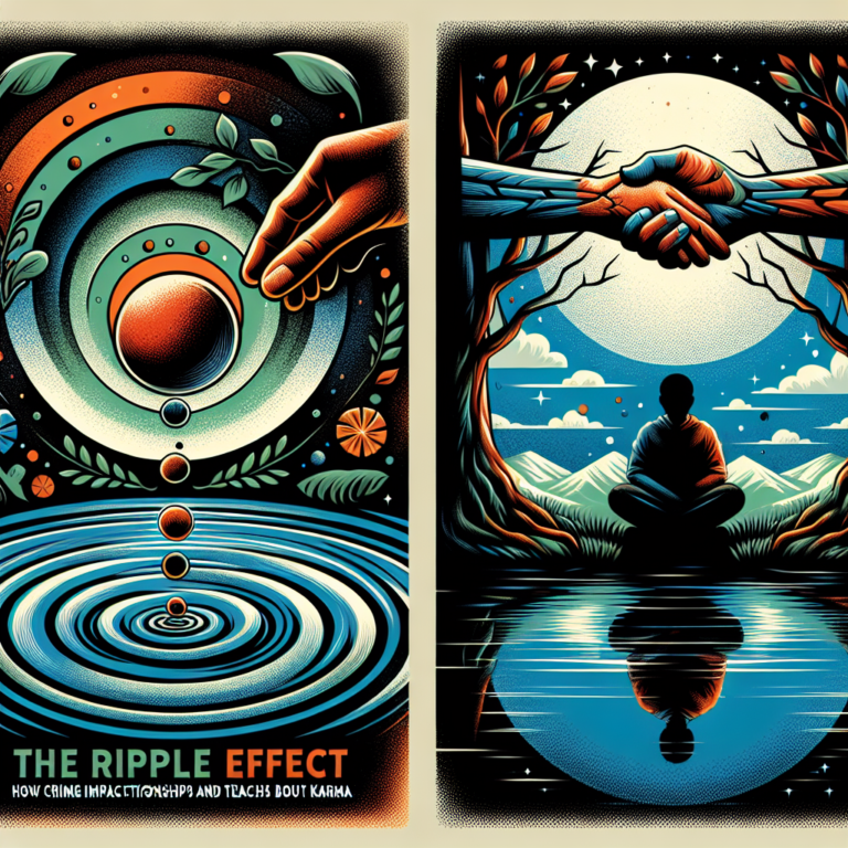 Read more about the article The Ripple Effect: How Crime Impacts Relationships and Teaches Us About Karma