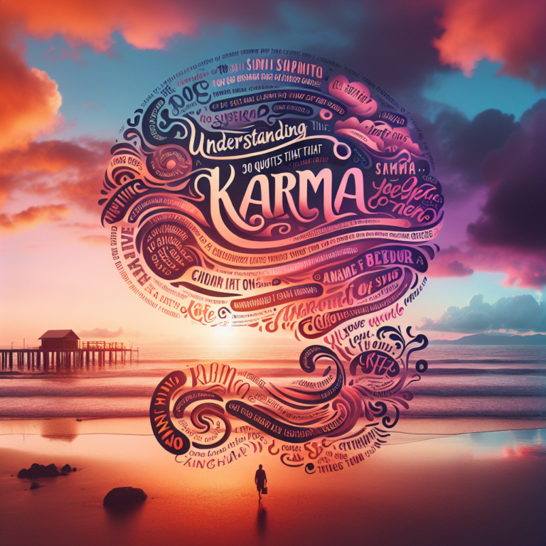 Read more about the article Understanding Karma: 30 Quotes That Illuminate Its Meaning