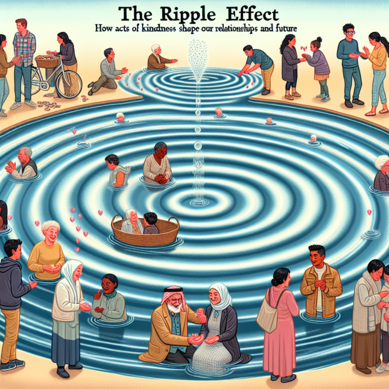 Read more about the article The Ripple Effect: How Acts of Kindness Shape Our Relationships and Future