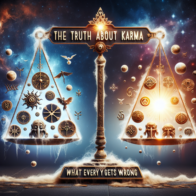 Read more about the article The Truth About Karma: What Every Myth Gets Wrong