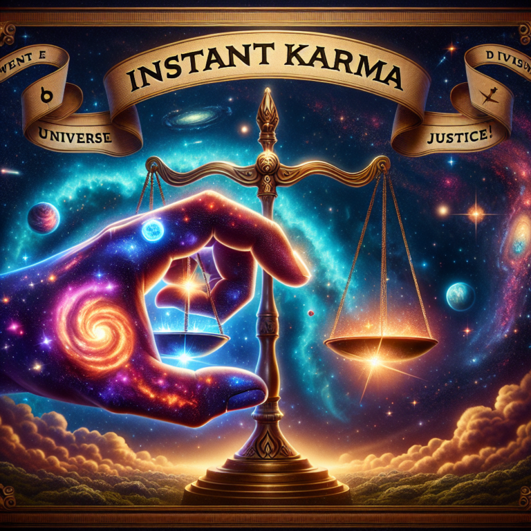 Read more about the article Instant Karma: When the Universe Delivers Swift Justice!