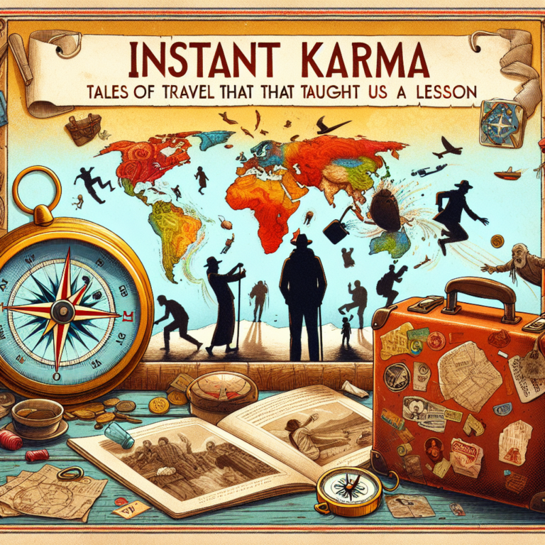 Read more about the article Wanderlust and Instant Karma: Tales of Travel That Taught Us a Lesson