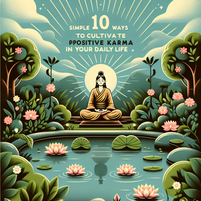 Read more about the article 10 Simple Ways to Cultivate Positive Karma in Your Daily Life