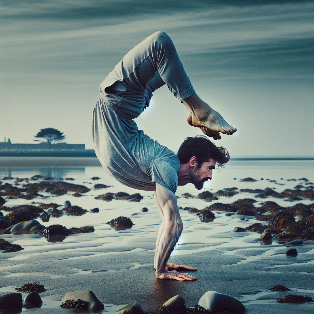 You are currently viewing A Bettystown man is bending over backwards to promote the power of yoga