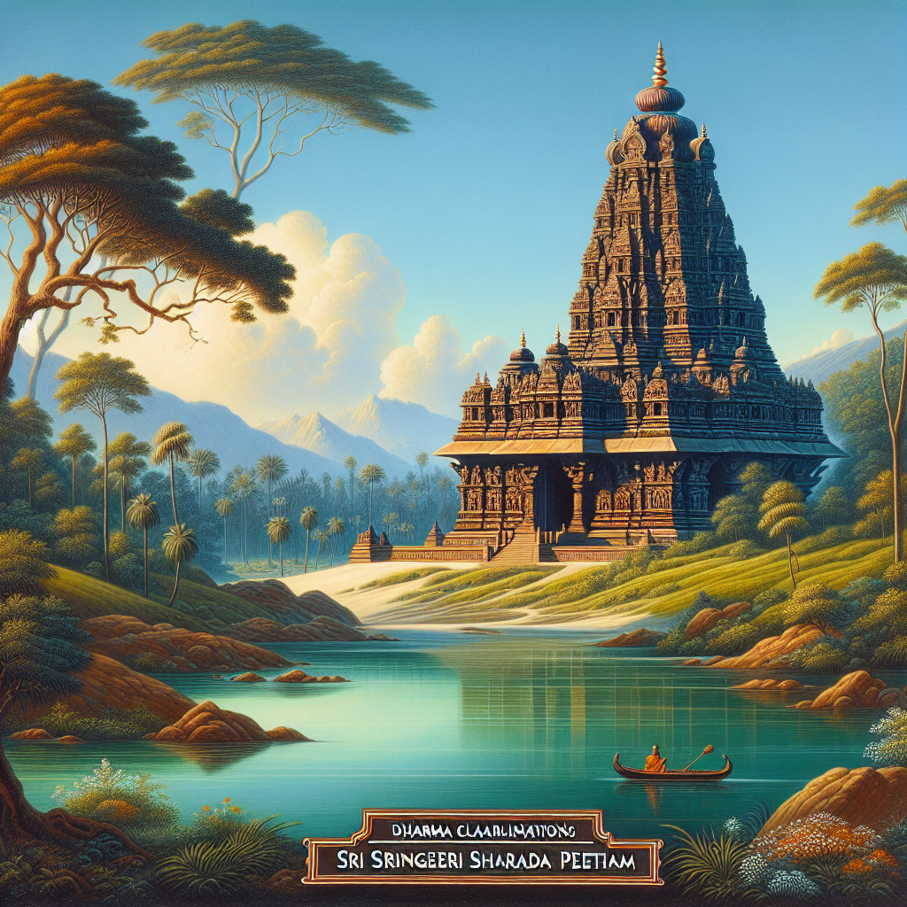 You are currently viewing Dharma clarifications – Sri Sringeri Sharada PeethamSri Sringeri Sharada Peetham